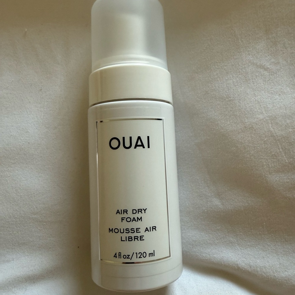 NWT OUAI Air Dry Foam - Classic White